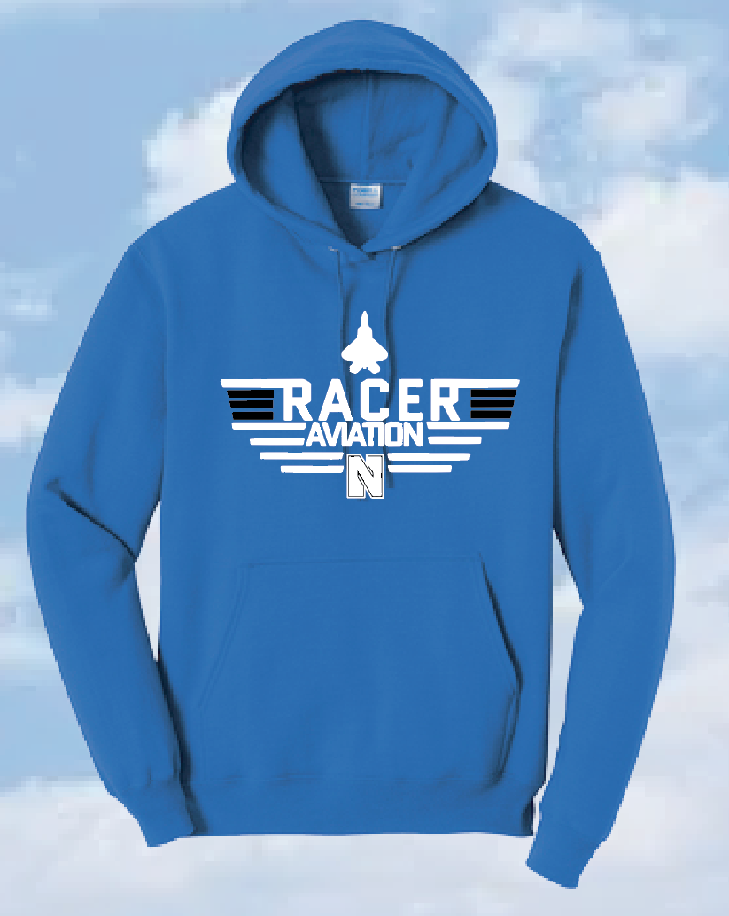 Newcastle Aviation Hooded Sweatshirt (royal)