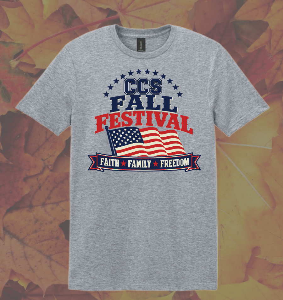 CCS PTSF/Fall Festival "Fall Festival" Design Gildan S/S T-shirt (heather)