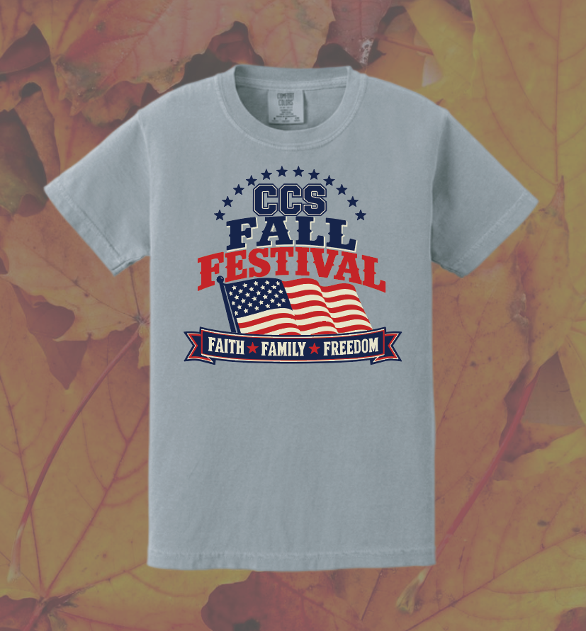 CCS PTSF/Fall Festival "Fall Festival" Design Comfort Colors S/S T-shirt (granite)