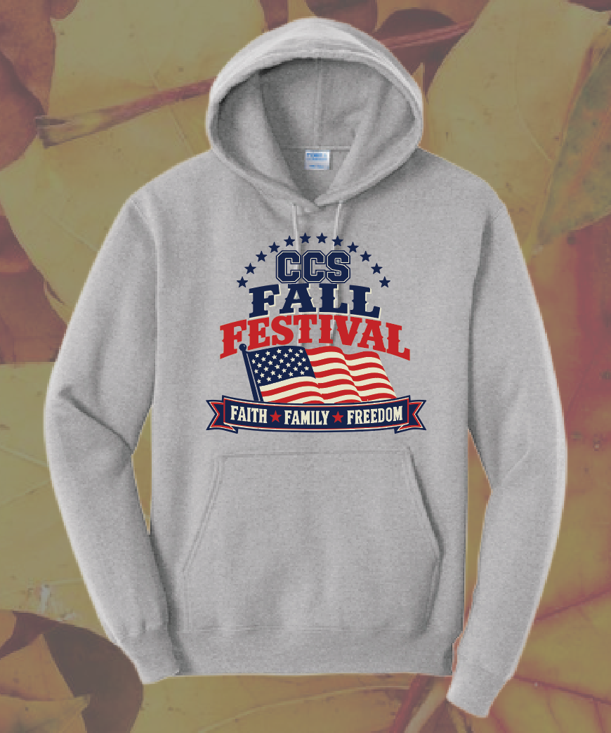 CCS PTSF/Fall Festival "Fall Festival" Design Hooded Sweatshirt (heather)