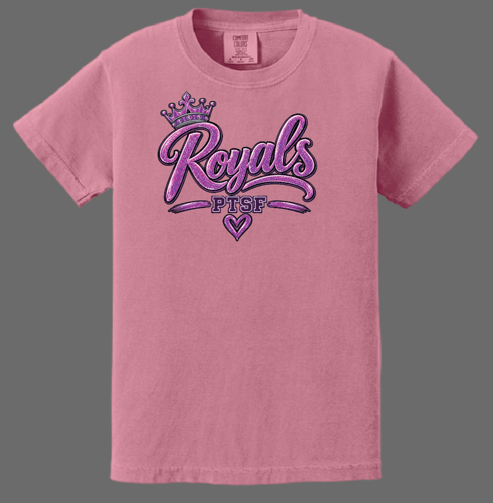 CCS PTSF/Fall Festival "Glitter" Design Comfort Colors S/S T-shirt (watermelon)