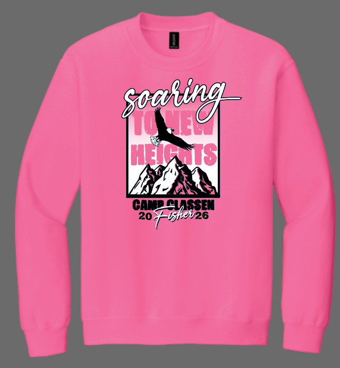 Fisher Camp Classen Crewneck Sweatshirt (pink)