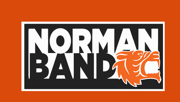NHS Band "Block Logo" Design Richardson Tucker Cap (orange/white)