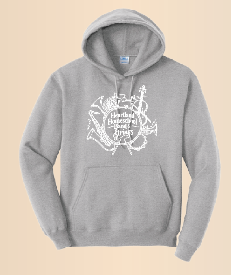 Heartland Band & Strings Hooded Sweatshirt (heather)