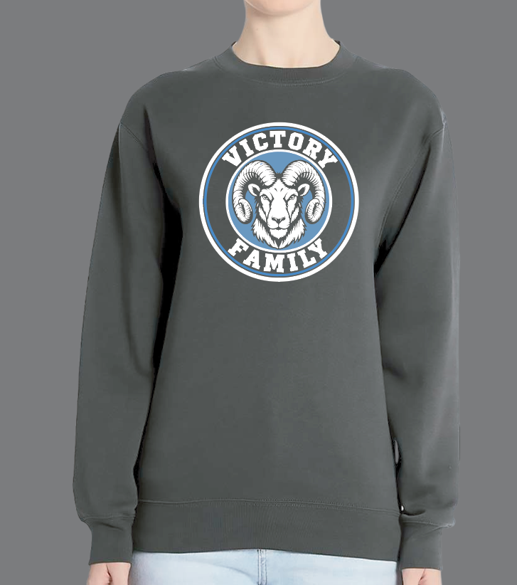 VFS "Family Circle" Lane Seven Crewneck Sweatshirt (smoke)(adult)