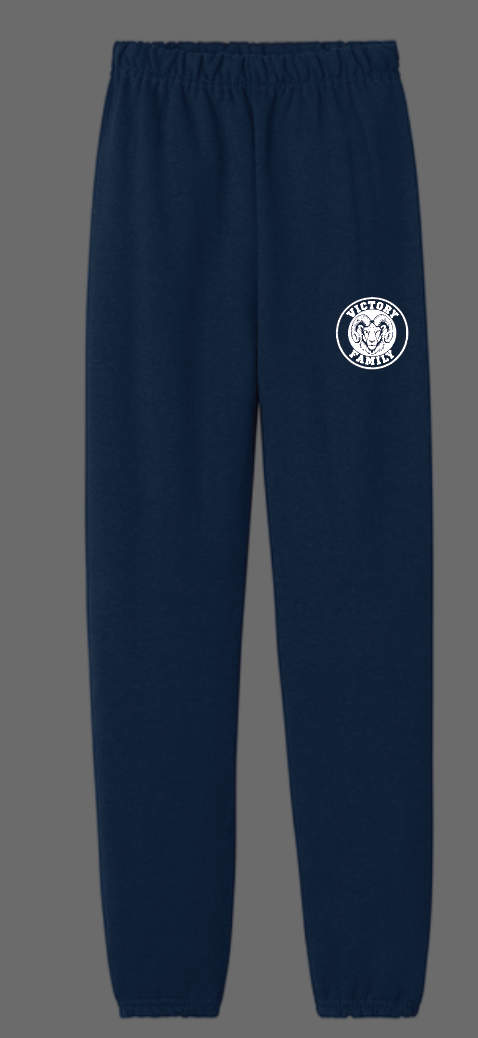 VFS "Family Circle" Gildan Fleece Sweatpants (navy)(youth)