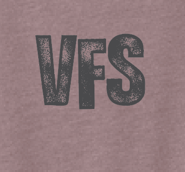 VFS "By His Grace" Design BellaCanvas S/S T-shirt (heather mauve)(youth/adult)
