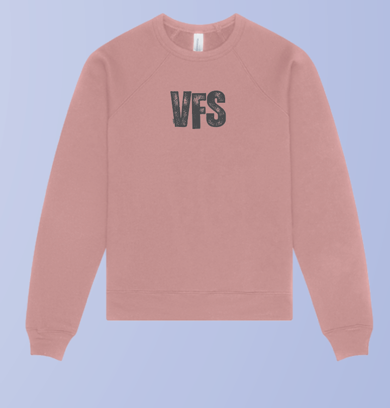 VFS "By His Grace" Design BellaCanvas Crewneck Sweatshirt (adult)(mauve)