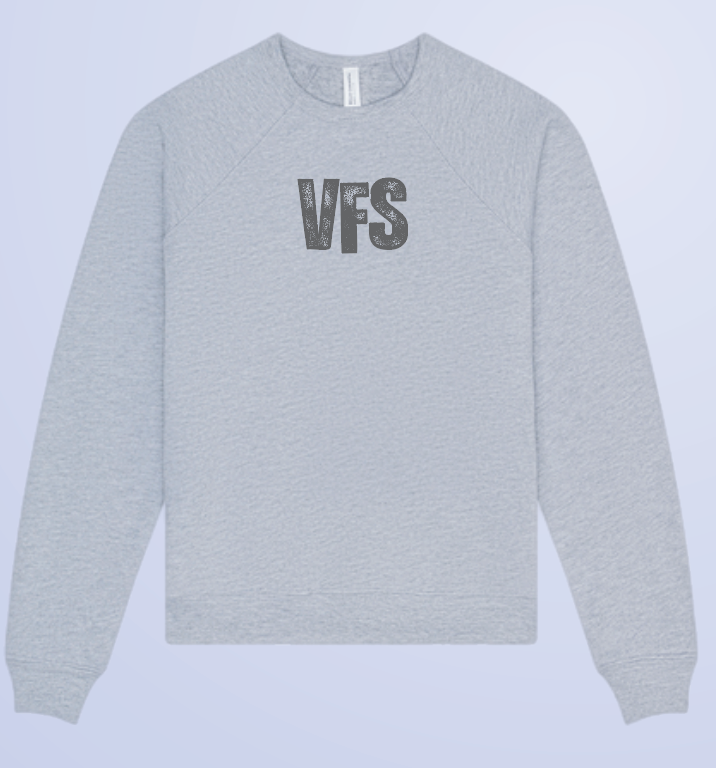 VFS "By His Grace" Design BellaCanvas Crewneck Sweatshirt (adult)(heather)