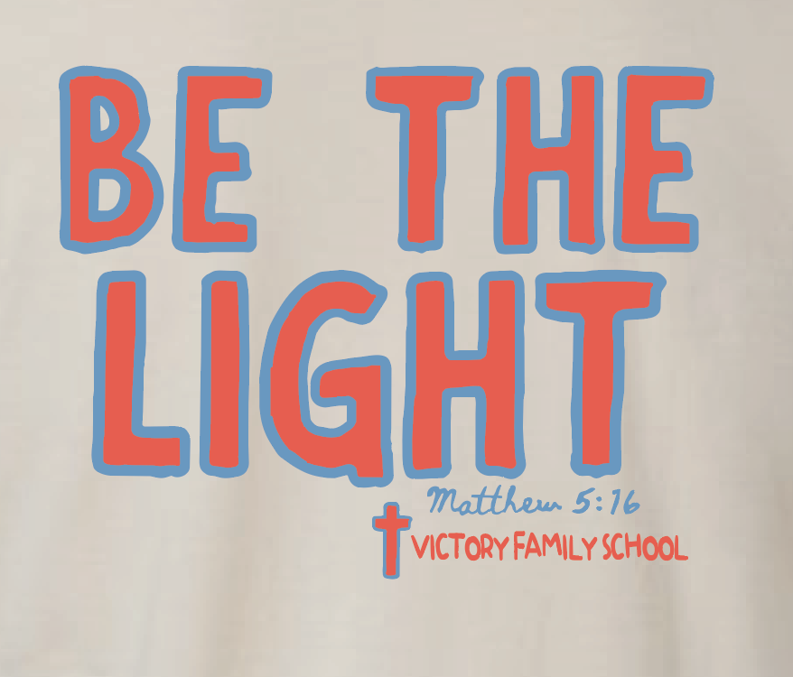 VFS "Be the Light" Design American Apparel S/S Henley T-shirt (adult)