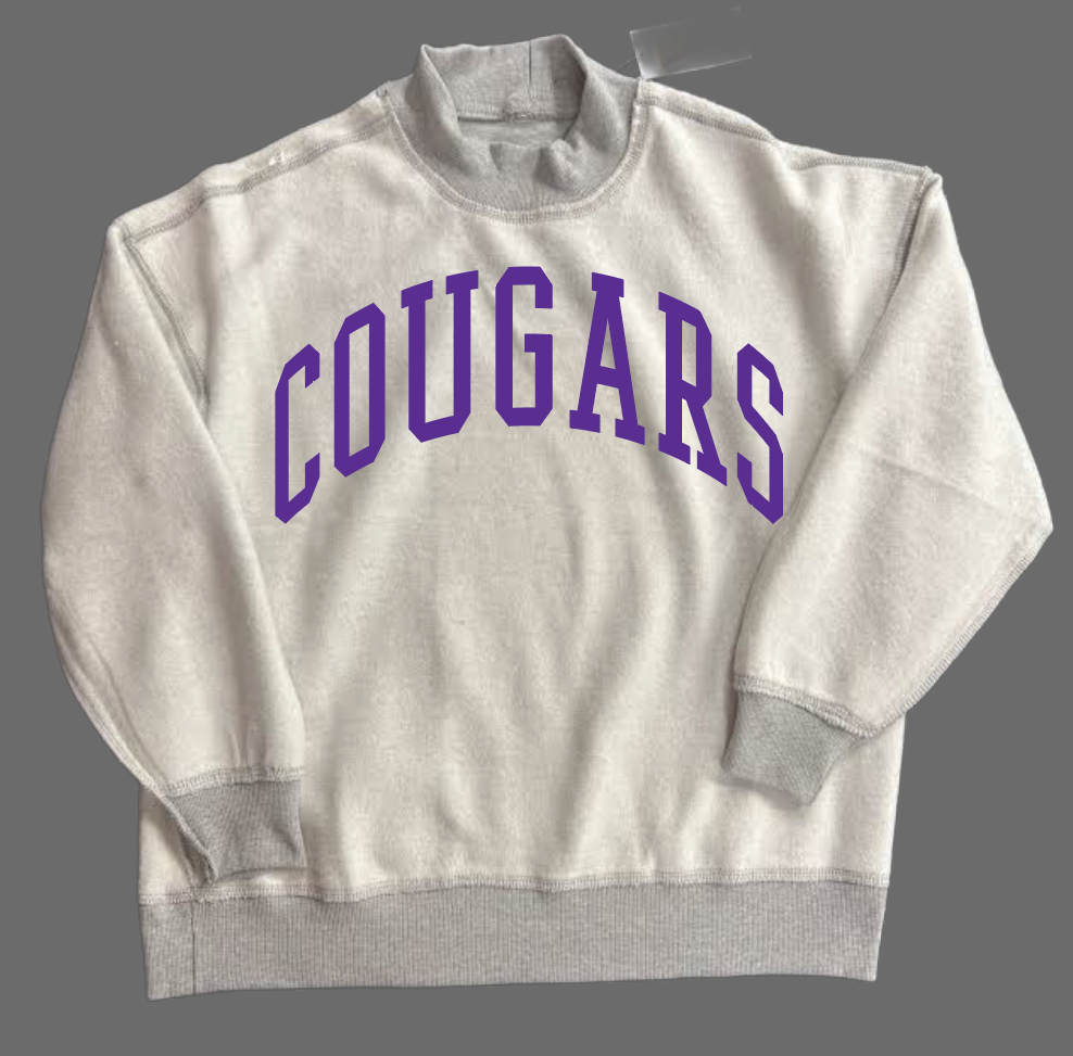 Eisenhower Staff "Inside Out" Women's Mock Neck Sweatshirt
