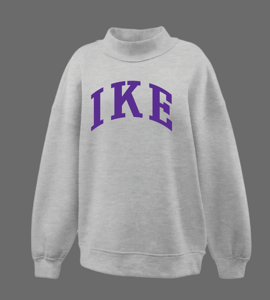 Eisenhower Staff "Inside Out" Women's Mock Neck Sweatshirt