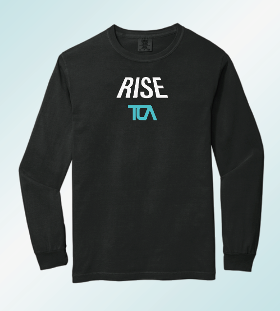 Triumph Cheer "Rise" Design L/S T-shirt (black)