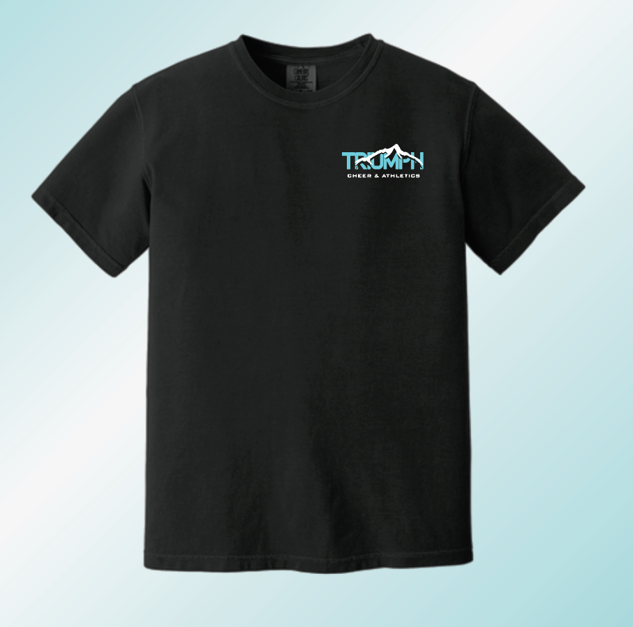 Triumph Cheer "Logo" Design S/S T-shirt (black)