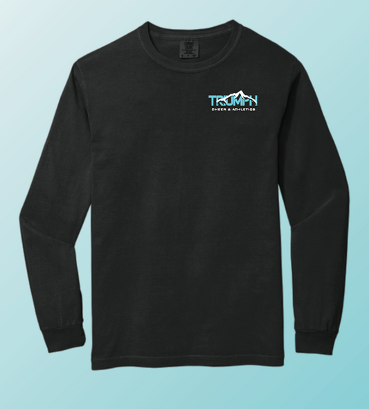 Triumph Cheer "Logo" Design L/S T-shirt (black)