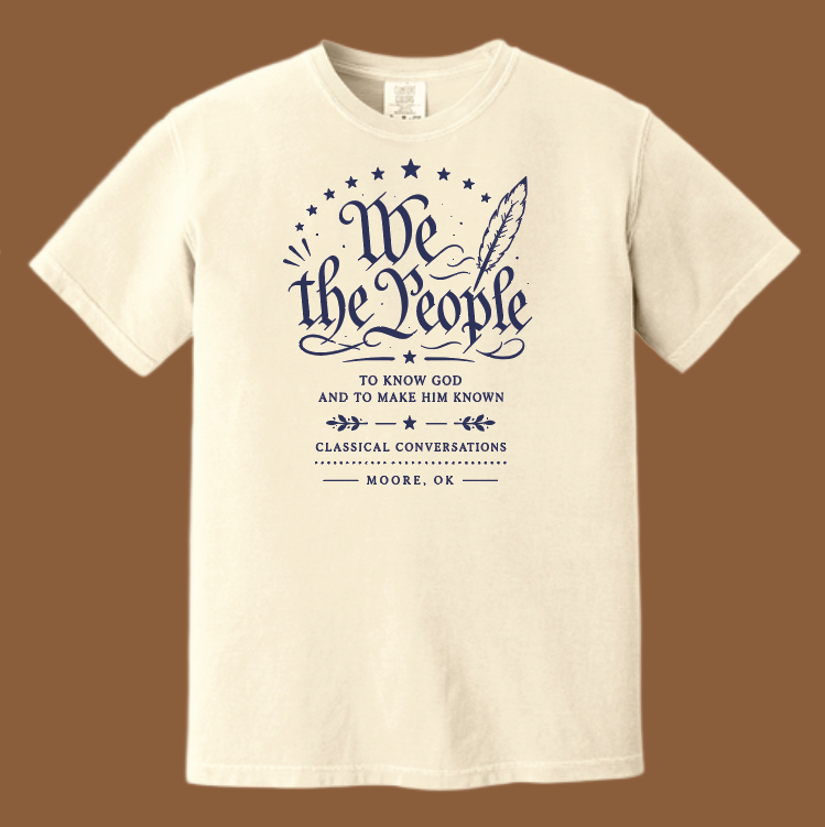 Moore Classical Conversations Comfort Colors S/S T-shirt (ivory)