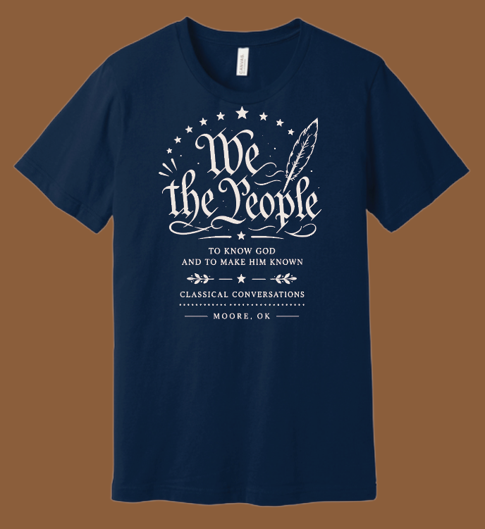 Moore Classical Conversations BellaCanvas S/S T-shirt (navy)