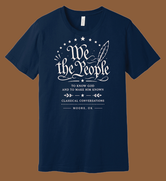 Moore Classical Conversations BellaCanvas S/S T-shirt (navy)
