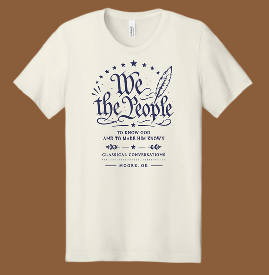 Moore Classical Conversations BellaCanvas S/S T-shirt (natural)