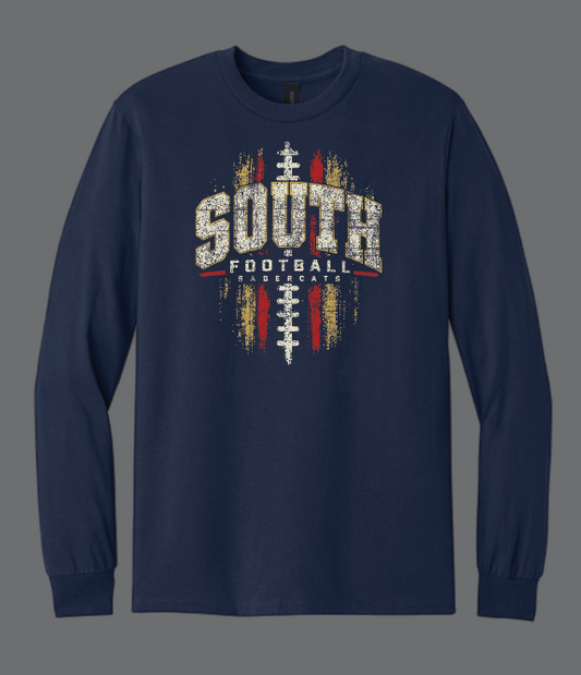 Southmoore Football "Football" Design Gildan L/S T-shirt