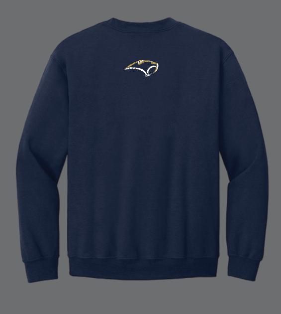 Southmoore Football "Football" Design Crewneck Sweatshirt