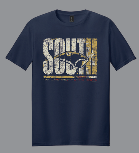 Southmoore Football "South" Design Softstyle S/S T-shirt