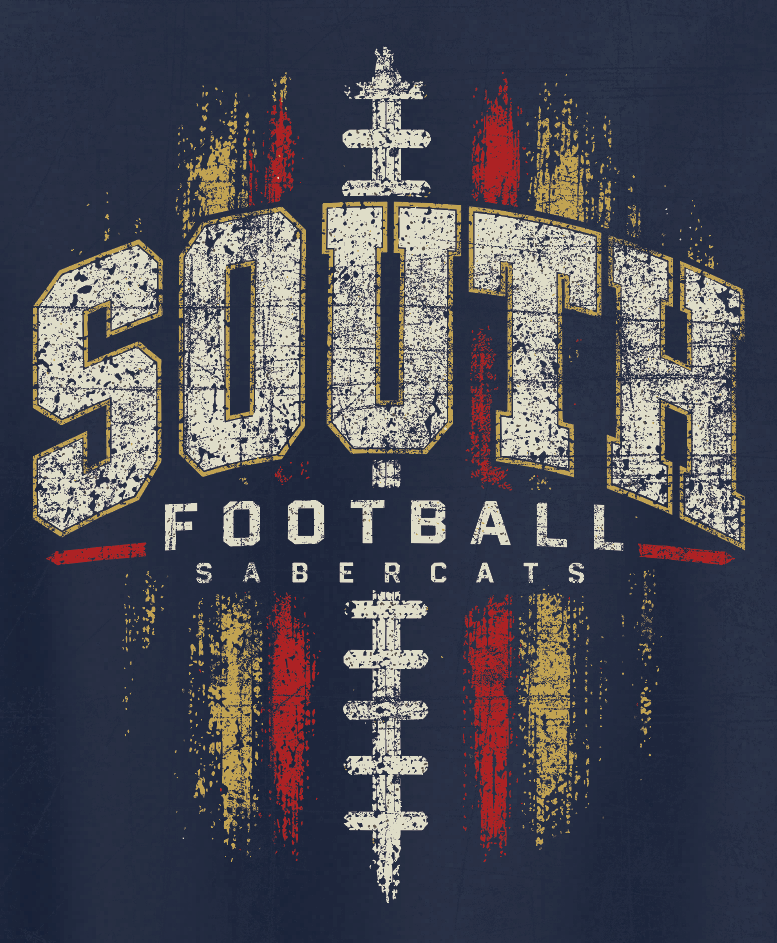 Southmoore Football "Football" Design Gildan L/S T-shirt