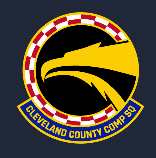 Cleveland County Composite Squadron Hooded Sweatshirt (navy)