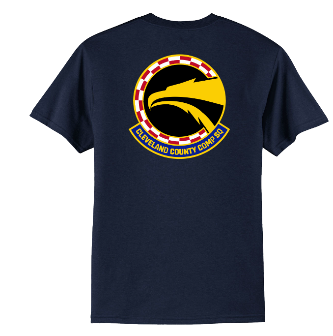 Cleveland County Composite Squadron S/S T-shirt (navy)