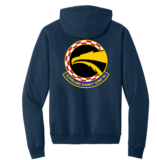 Cleveland County Composite Squadron Hooded Sweatshirt (navy)