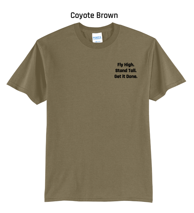Cleveland County Composite Squadron S/S T-shirt (brown)