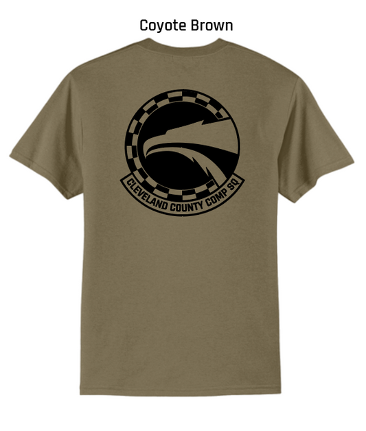 Cleveland County Composite Squadron S/S T-shirt (brown)