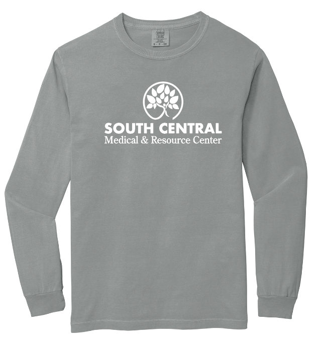South Central Medical Comfort Colors L/S T-shirt (granite)