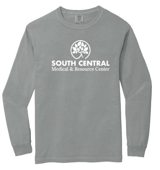 South Central Medical Comfort Colors L/S T-shirt (granite)