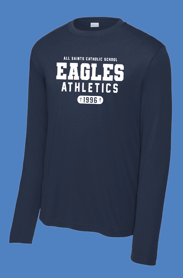 ASCS "Athletics" Design Dri-Fit Long Sleeve T-shirt (navy)