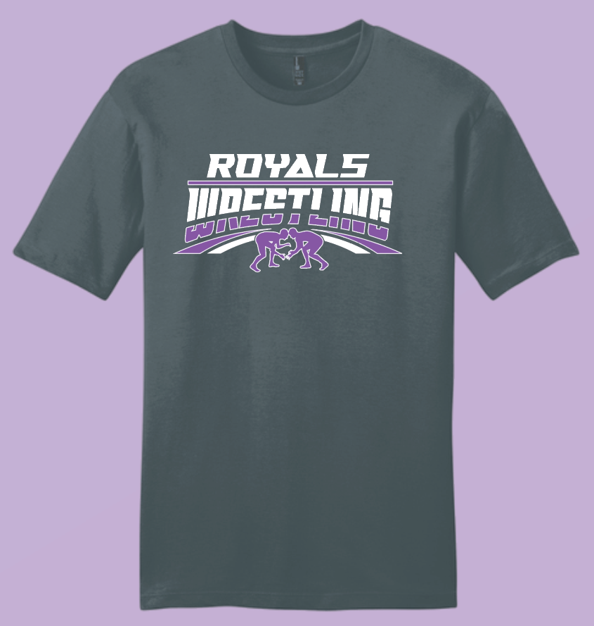 CCS Wrestling "Wrestlers" Design District S/S T-shirt (grey)