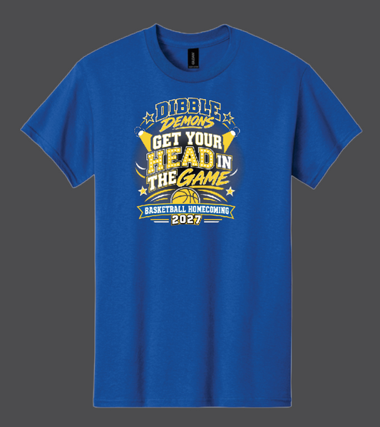 Dibble Basketball "Homecoming" Gildan S/S T-shirt