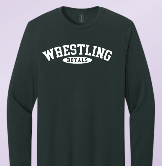 CCS Wrestling "Simple" Design Gildan L/S T-shirt (black)