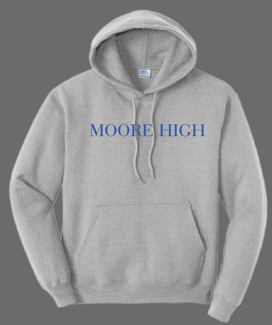 Moore High Sophomore Hooded Sweatshirt (heather)