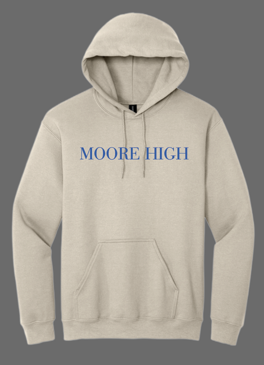 Moore High Sophomore Hooded Sweatshirt (sand)