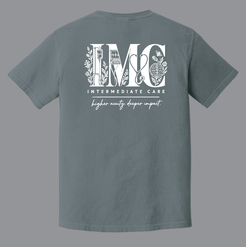 NRH Intermediate Care "IMC" Design S/S T-shirt (blue spruce)