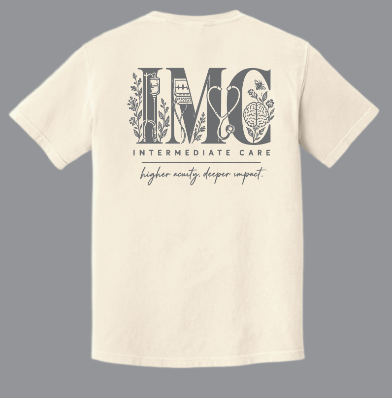 NRH Intermediate Care "IMC" Design S/S T-shirt (ivory)