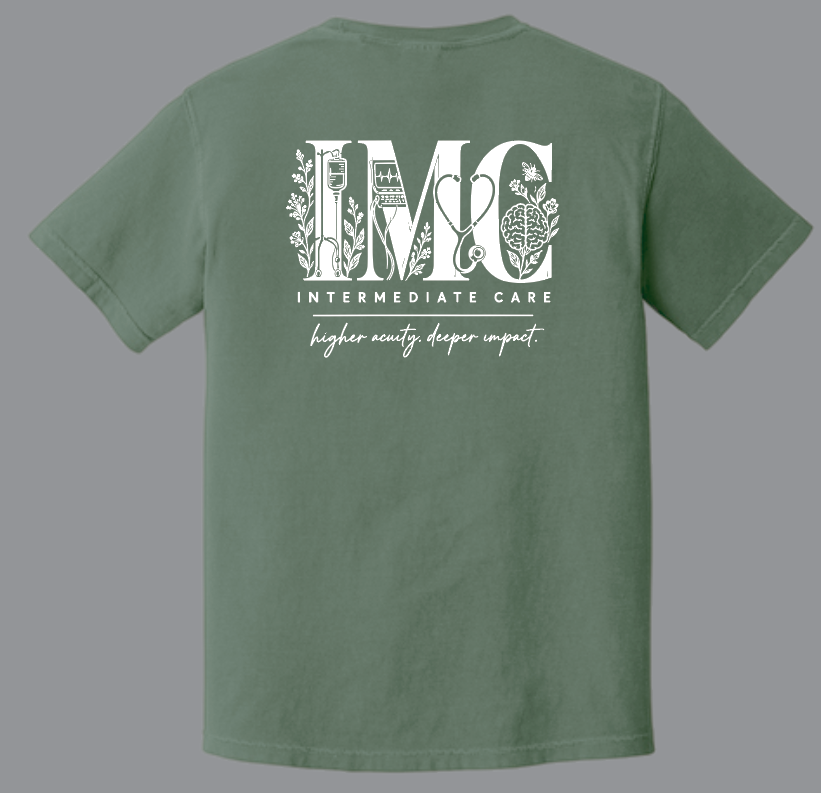 NRH Intermediate Care "IMC" Design S/S T-shirt (green)