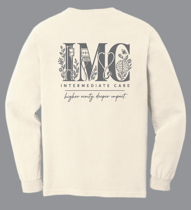 NRH Intermediate Care "IMC" Design L/S T-shirt (ivory)