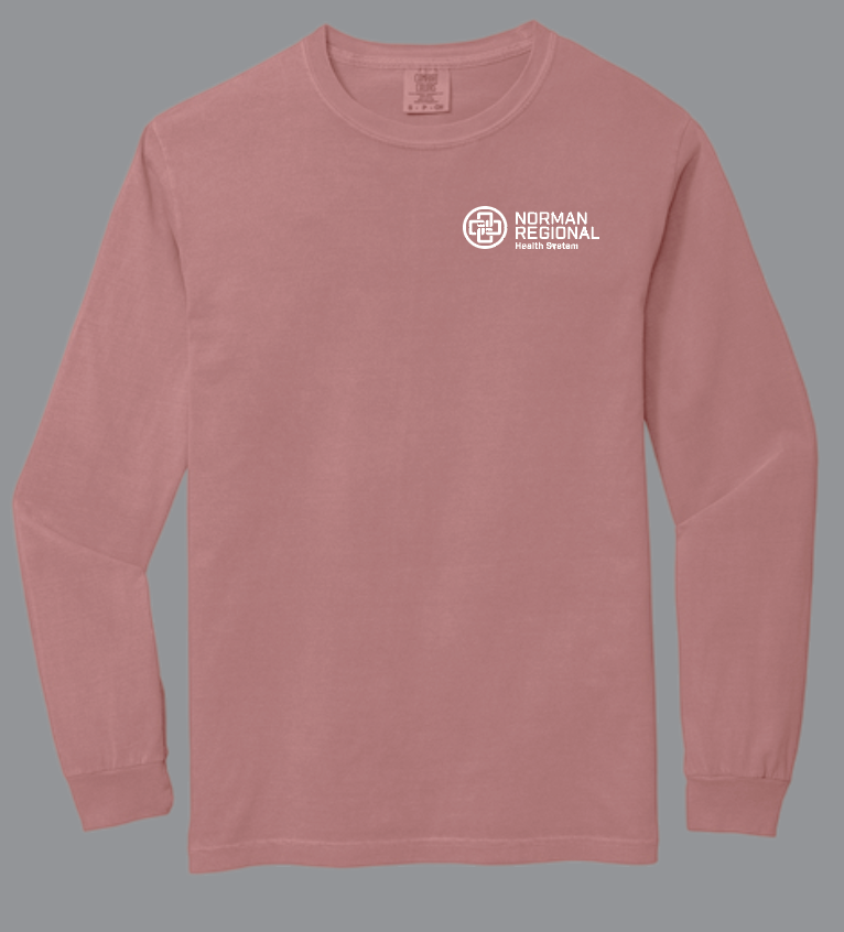 NRH Intermediate Care "IMC" Design L/S T-shirt (crimson)