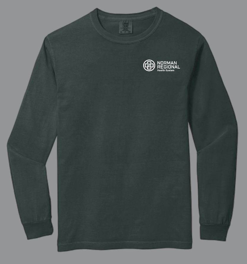 NRH Intermediate Care "Anatomy" Design L/S T-shirt (navy)