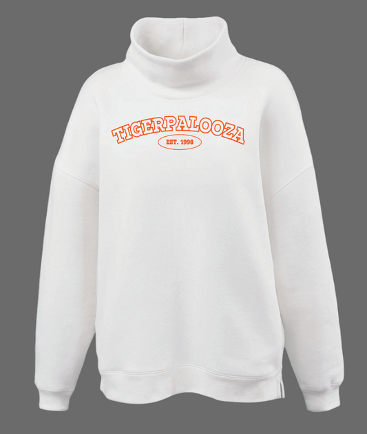 NHS Tigerpalooza "Arch" Design Mockneck Sweatshirt