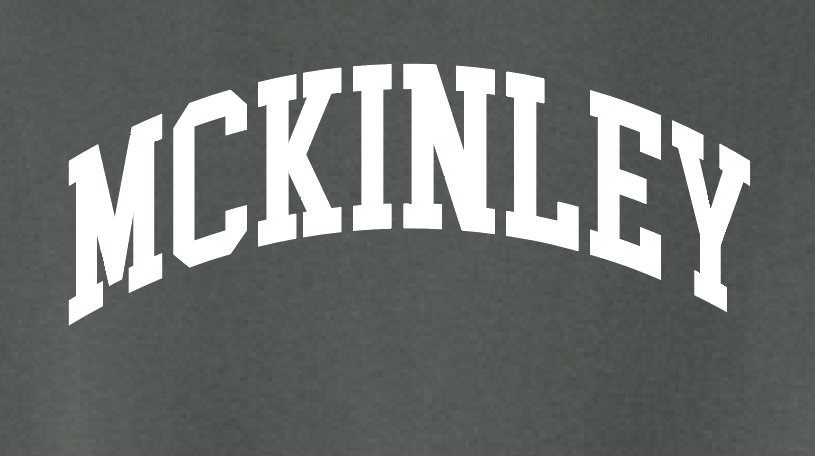 McKinley "Classic" Design Comfort Colors Crewneck Sweatshirt (pepper)