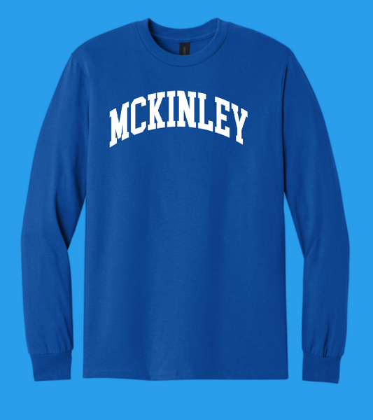 McKinley "Classic" Design Gildan L/S T-shirt (royal)