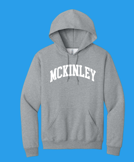 McKinley "Classic" Design Gildan Hooded Sweatshirt (heather)